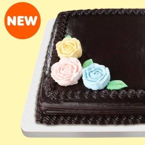 Classic Choco Rose Blooms 8x12