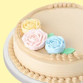 Classic Mocha Rose Blooms 9rd