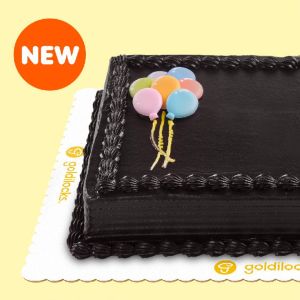 Classic Chocolate Balloons 8x12