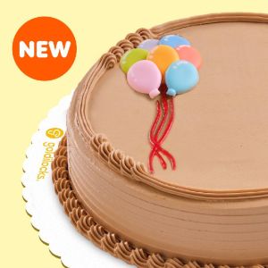 Classic Mocha Balloons 9 round