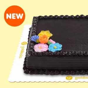 Classic Chocolate Blooms 8"x"12