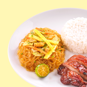 S4: Boneless Chicken BBQ, Sotanghon, Rice