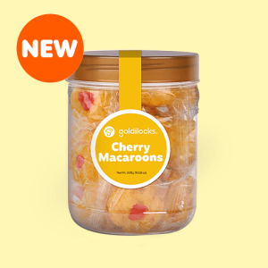 Cherry Macaroon Jar