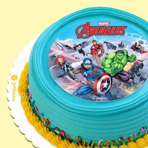 Avengers Assemble Marble 6” Round