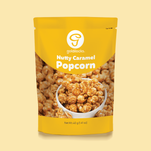 Nutty Caramel Popcorn