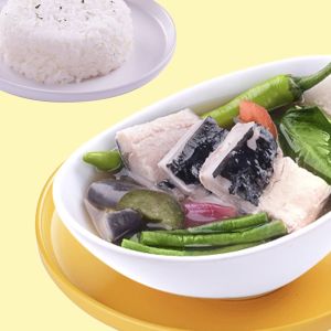 SP Sinigang na Bangus Belly with Rice