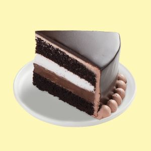 All About Chocolate Cake Slice
