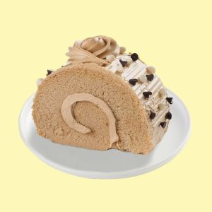 Mocha Overload Cake Slice