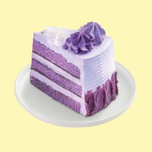 Ube Dream Cake Slice