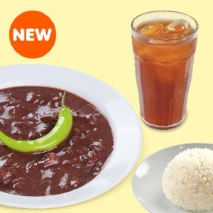 SP2 Dinuguan Rice & Iced Tea