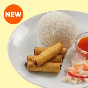 Lumpiang Shanghai Rice