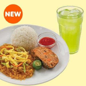 SP5 Rellenong Bangus Rice Sotanghon & Cucumber Lemonade