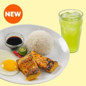 SP3 Bangus Inasal Egg Rice & Cucumber Lemonade
