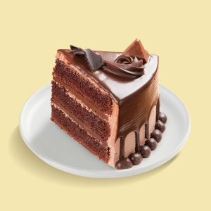 Royal Fudge Cake with Toblerone Cake Slice