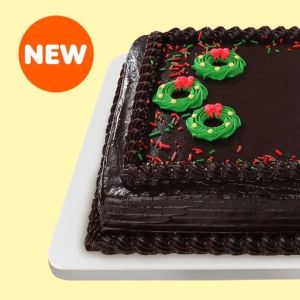 Classic Choco Holiday Wreath 8x12