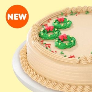 Classic Mocha Holiday Wreath 9rd