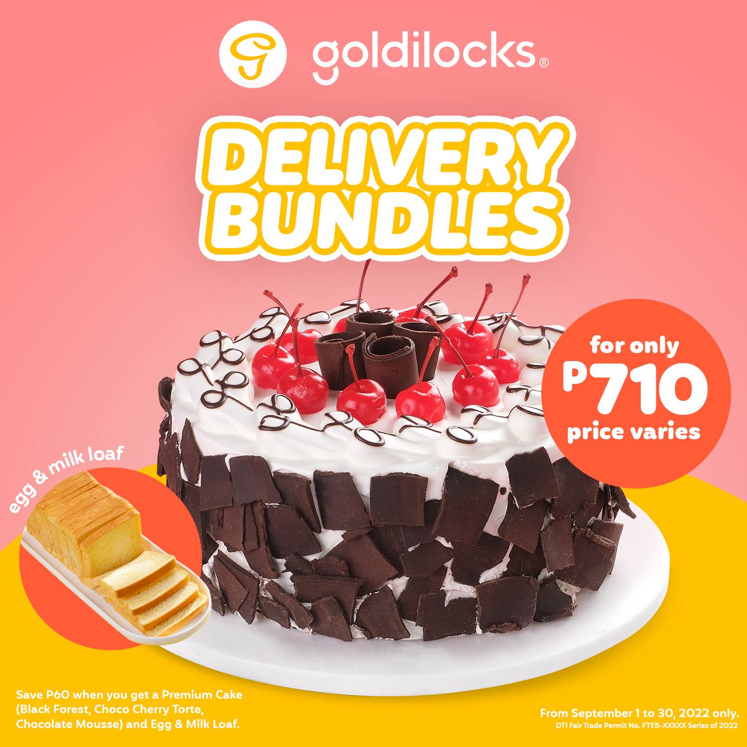 Goldilocks - Naic Cavite delivery in Naic Cavite| Food Delivery Naic Cavite  | foodpanda